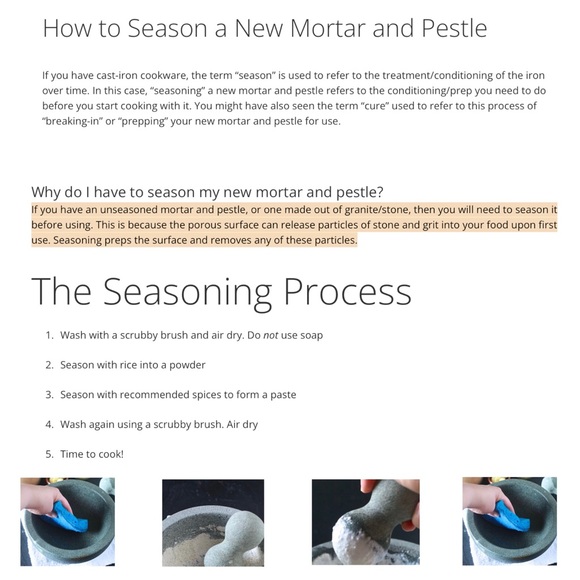 Crush & grind in style with this hard to find Mortar and Pestle NWT 6"x5.6"x2.4” - Picture 9 of 13